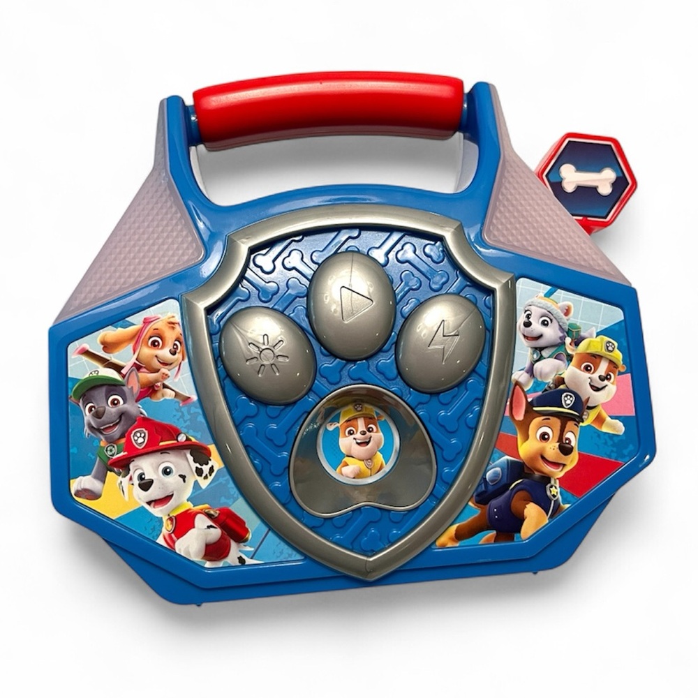 Paw Patrol Electronic Mini Boom Box Built-in Music Flashing Lights Sound 3+